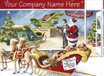 Your Company Name and Logo Christmas Cards