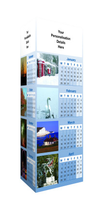 Around & About Tower Desk Calendar - CNC10069 Around & About Tower Desk Calendar