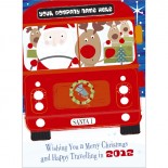 Your Name in Print<br>Christmas Coach