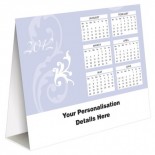 Pattern Folding Desk Calendar