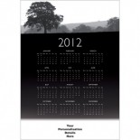 Misty Morning Flat Calendar