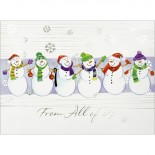 Six Happy Snowmen