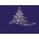 Golden Starry Tree Purple