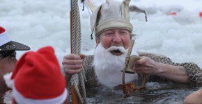 Christmas in the sea